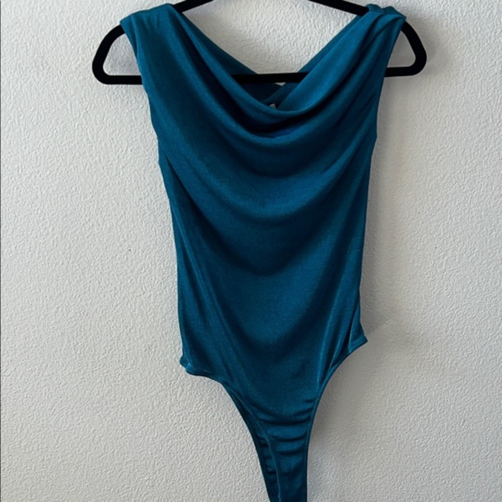 Heartloom Teal Bodysuit